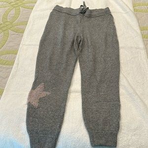 Star sweater joggers